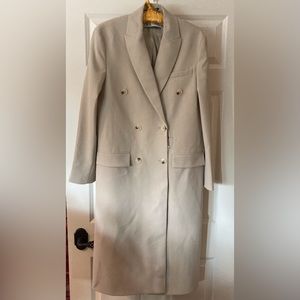 NWT Zara Double Breasted Dress Coat